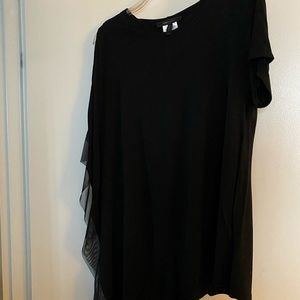 BGBG asymmetrical black top